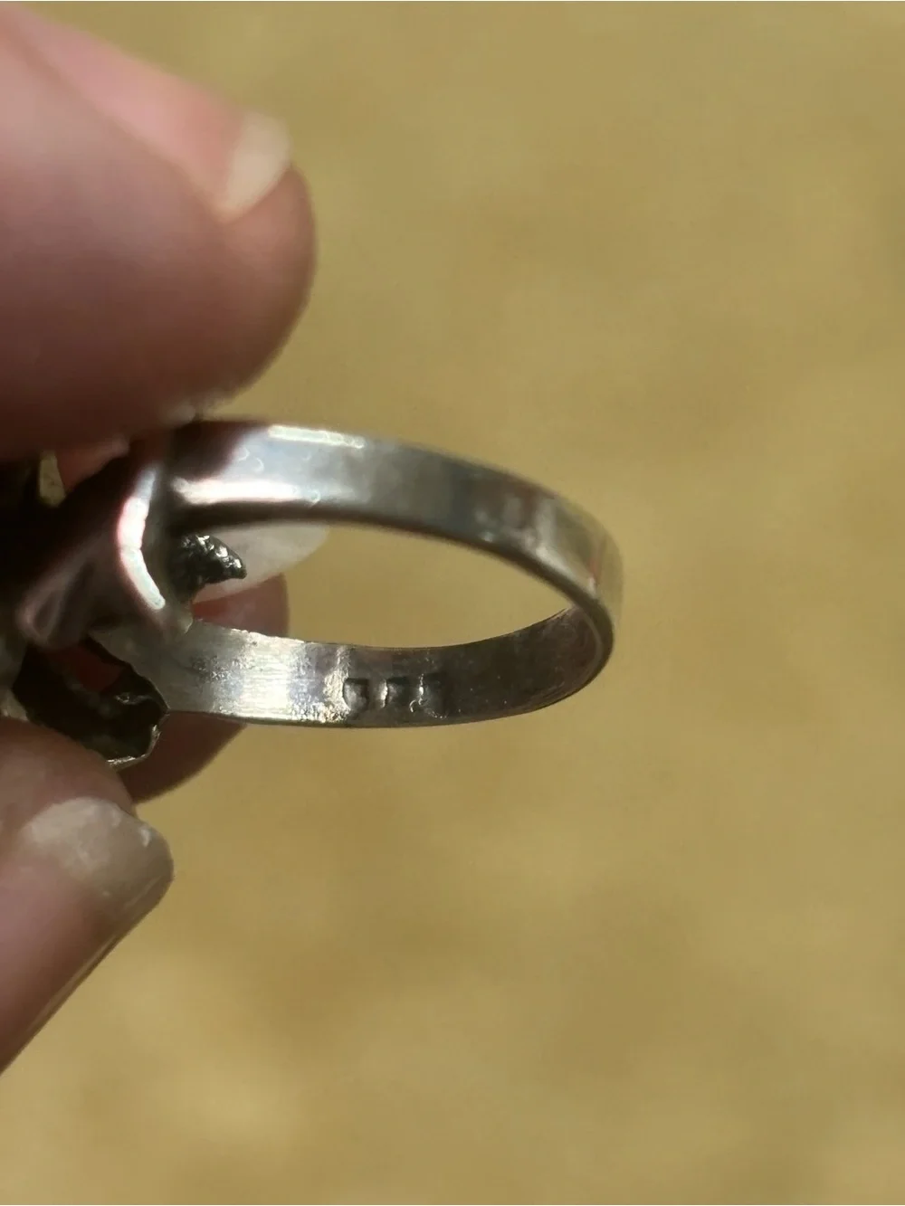 Sterling silver 925 vintage dolphin ring. Sz 5.5